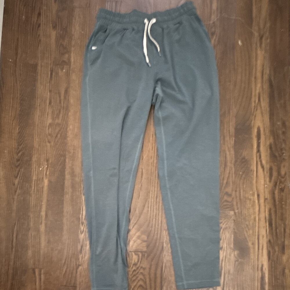 Vuori Women's Green Laguna Lounge Pants 2.0 Jogger French Terry Medium
